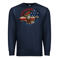 Navy freedom tour Premium Sweatshirt - MaliasSmallBusiness