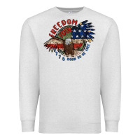 Oatmeal Heather freedom tour Premium Sweatshirt - MaliasSmallBusiness