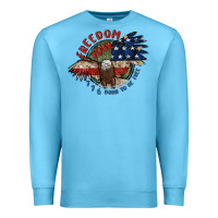 Ocean Blue freedom tour Premium Sweatshirt - MaliasSmallBusiness