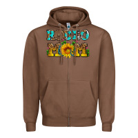 Chestnut rodeo mom Zipper Hoodie - AdoDesignShop