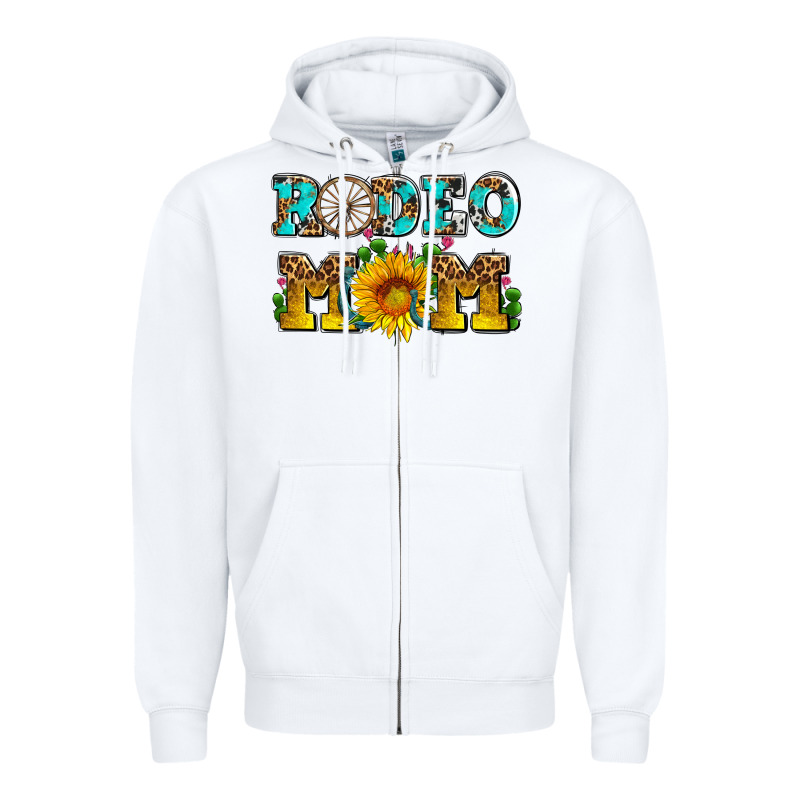 Rodeo Mom Zipper Hoodie by AdoDesignShop | Teevron