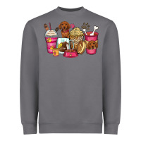 Storm dachshund coffee cups Heavyweight Sweatshirt - Zillion Design Studio
