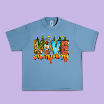 Love Camping Urban Heavy Tee Designed By Zillion Design Studio