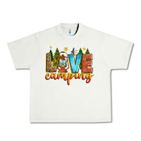 Pistachio love camping Urban Heavy Tee - Zillion Design Studio