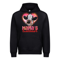 Black mamas sweetheart baby cow Urban Hoodie - RanaPortraitStore