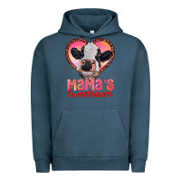 Pigment Midnight Navy mamas sweetheart baby cow Urban Hoodie - RanaPortraitStore