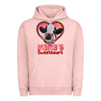 Pigment Salmon mamas sweetheart baby cow Urban Hoodie - RanaPortraitStore