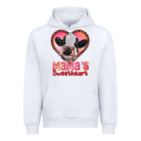 White mamas sweetheart baby cow Urban Hoodie - RanaPortraitStore