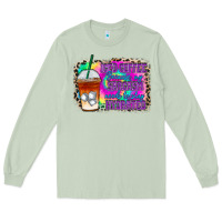 Matcha iced coffee sarcasm Long Sleeve Tee - RacoonDesign