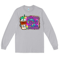 Moon Dust iced coffee sarcasm Long Sleeve Tee - RacoonDesign
