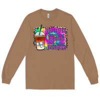 Toasted Coconut iced coffee sarcasm Long Sleeve Tee - RacoonDesign