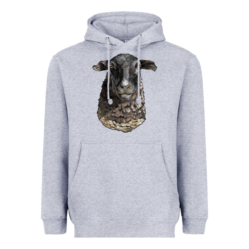 Dorper Sheep Head Heavyweight Hoodie by LillyAllenDesigns | Teevron
