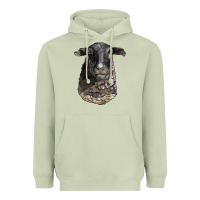 Matcha dorper sheep head Heavyweight Hoodie - LillyAllenDesigns