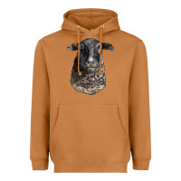 Meerkat dorper sheep head Heavyweight Hoodie - LillyAllenDesigns