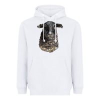 White dorper sheep head Heavyweight Hoodie - LillyAllenDesigns