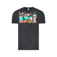 Vintage Black easter nurse coffee cups Vintage Tee - Zillion Design Studio