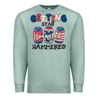 Seafoam getting star spangled hammered Premium Sweatshirt - MaliasSmallBusiness