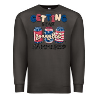 Smoke getting star spangled hammered Premium Sweatshirt - MaliasSmallBusiness