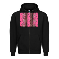 Black ribbon brush stoke Zipper Hoodie - JahusDesignShop