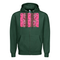 Sports Green ribbon brush stoke Zipper Hoodie - JahusDesignShop