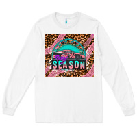 White pink racing car Long Sleeve Tee - AdoDesignShop