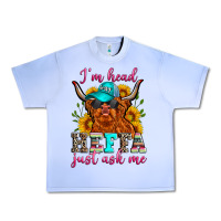 Grape Ice i'm head heffa just ask me Urban Heavy Tee - Zillion Design Studio