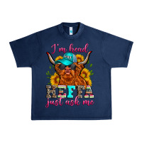 Navy i'm head heffa just ask me Urban Heavy Tee - Zillion Design Studio