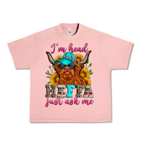 Salmon i'm head heffa just ask me Urban Heavy Tee - Zillion Design Studio