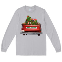Moon Dust Christmas trees truck Long Sleeve Tee - FaDigitalArtStudio