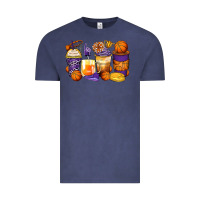 Vintage Denim basketball coffee cups Vintage Tee - Zillion Design Studio