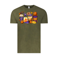 Vintage Olive basketball coffee cups Vintage Tee - Zillion Design Studio
