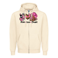 Sandshell peace love  cowgirl Zipper Hoodie - AdoDesignShop