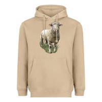 Mushroom dorset sheep Heavyweight Hoodie - LillyAllenDesigns