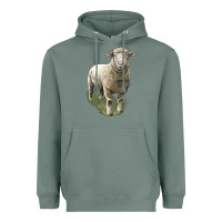 Sage dorset sheep Heavyweight Hoodie - LillyAllenDesigns
