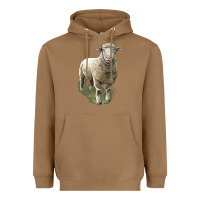 Toasted Coconut dorset sheep Heavyweight Hoodie - LillyAllenDesigns