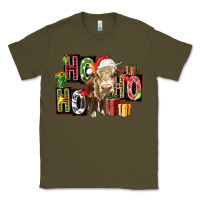 Army Green ho ho ho heifer Classic Tee - FaDigitalArtStudio