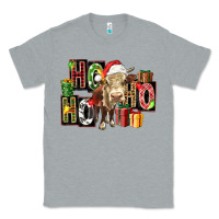 Heather Grey ho ho ho heifer Classic Tee - FaDigitalArtStudio