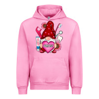 Fuchsia Pink valentines day dentist gnome Urban Hoodie - RanaPortraitStore