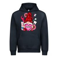 Navy valentines day dentist gnome Urban Hoodie - RanaPortraitStore