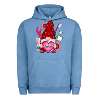 Pigment Pebble Blue valentines day dentist gnome Urban Hoodie - RanaPortraitStore