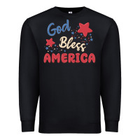 Black god bless america Premium Sweatshirt - MaliasSmallBusiness