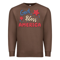 Chestnut god bless america Premium Sweatshirt - MaliasSmallBusiness