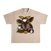French Oak christmas baby cow Urban Heavy Tee - RanaPortraitStore