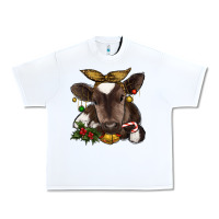 White christmas baby cow Urban Heavy Tee - RanaPortraitStore