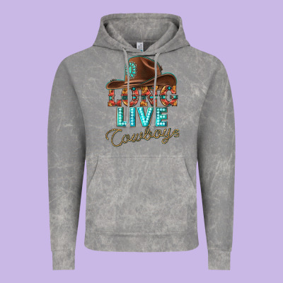 Vintage Hoodie long live cowboys