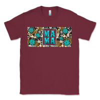 Burgundy western cowhide mama 16oz libbey glass Classic Tee - HRA Design Shop