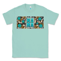Seafoam western cowhide mama 16oz libbey glass Classic Tee - HRA Design Shop