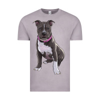 Vintage Zinc pitbull Vintage Tee - RanaPortraitStore