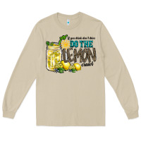 Mushroom if you drink dont drive do the lemon crawl Long Sleeve Tee - RacoonDesign
