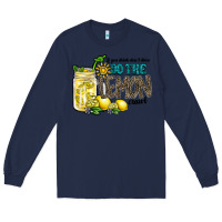 Navy if you drink dont drive do the lemon crawl Long Sleeve Tee - RacoonDesign